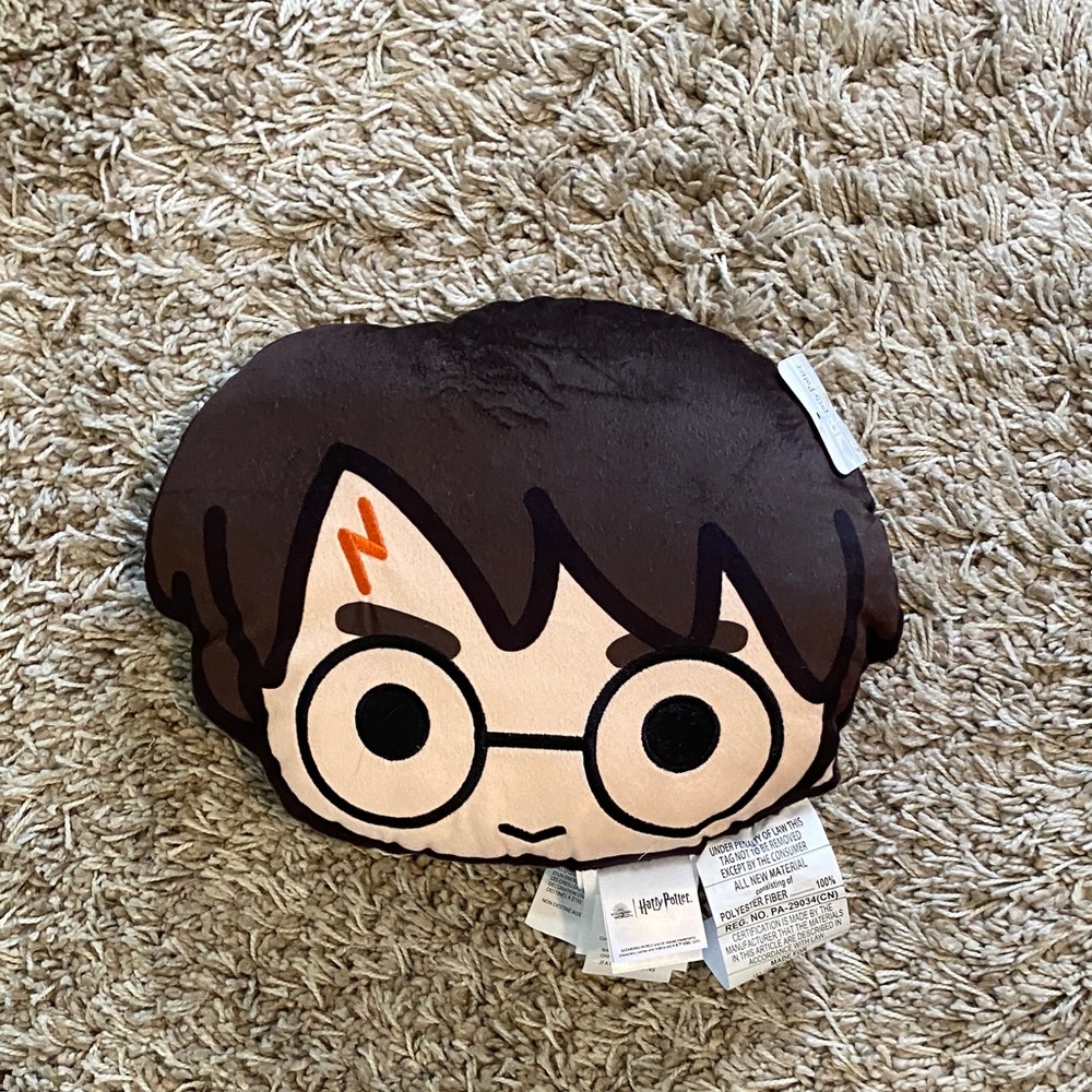 Warner Bros. Harry Potter Brown Plush Pillow